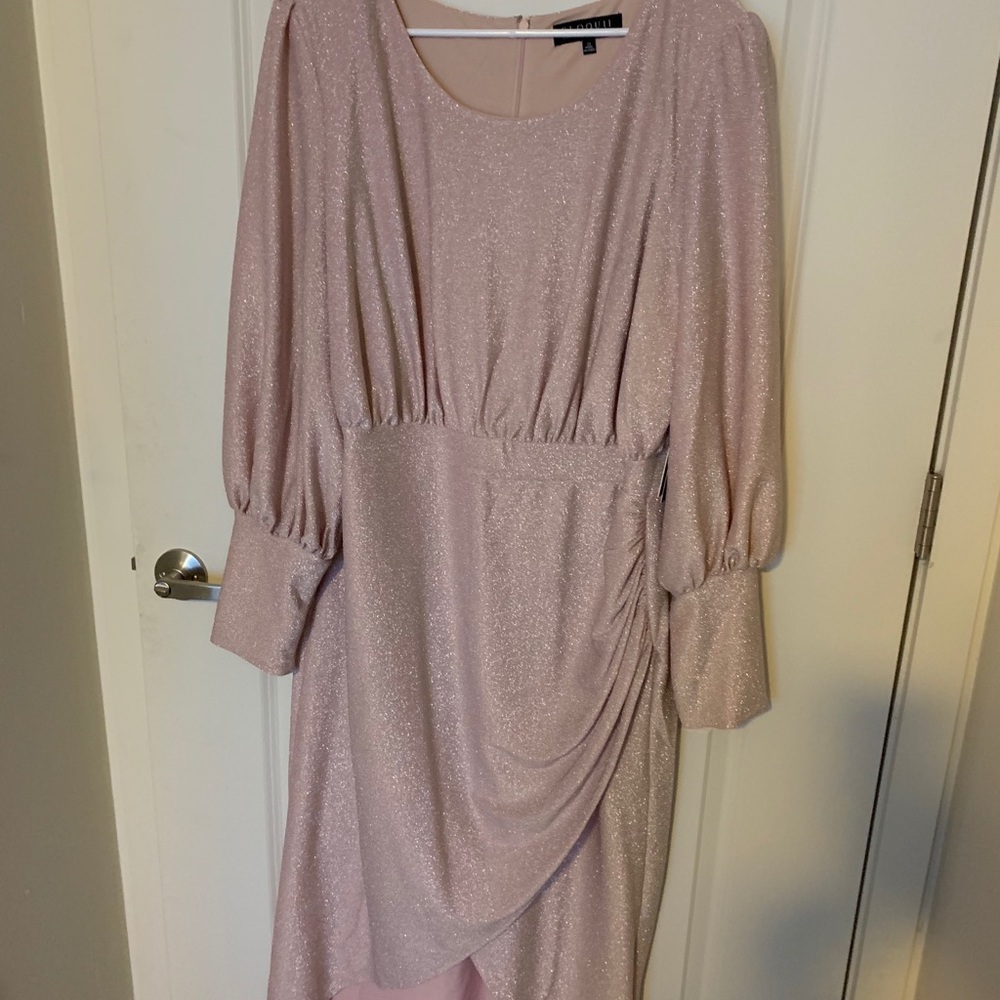 Long sleeve midi dress